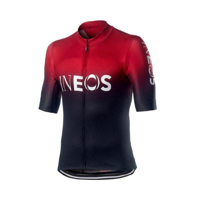 Cycling Jersey 2019 Pro Team INEOS Summer Cycling Jersey Set Breathable Racing Sport Mtb Bicycle Jerseys Men's Cycling Clothing